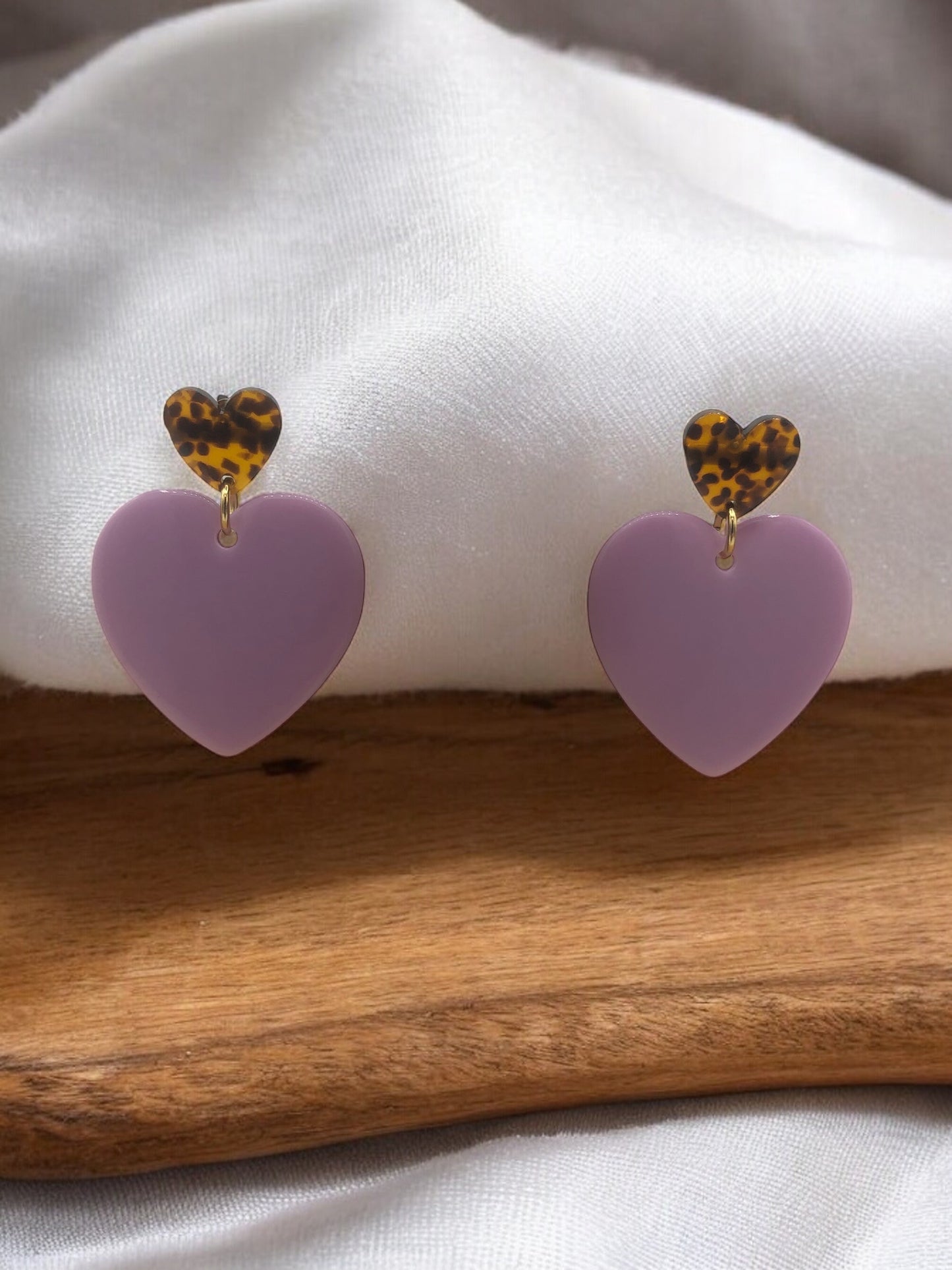 Boucles d’oreilles LEOPUR